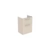 Ideal Standard I.life A 60cm Floor Vanity Unit, 2 Drawers, Matt Sandy Beige