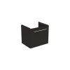 Ideal Standard I.life S 50cm Compact Wall Vanity Unit, 1 Drawer, Matt Carbon -Bathroom Promotion ideal standard t5290nv