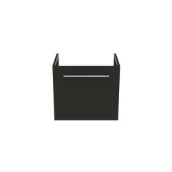 Ideal Standard I.life S 50cm Compact Wall Vanity Unit, 1 Drawer, Matt Carbon -Bathroom Promotion ideal standard t5290nv 2