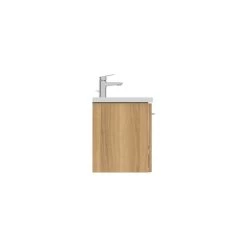 Ideal Standard I.life S 50cm Compact Wall Vanity Unit, 1 Drawer, Natural Oak -Bathroom Promotion ideal standard t5290nx 5