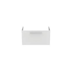 Ideal Standard I.life S 80cm Compact Wall Vanity Unit, 1 Drawer, Matt White -Bathroom Promotion ideal standard t5294du 2