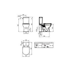 Ideal Standard Tempo Seat & Cover Slow Close T6793 5 Ideal Standard Tempo Seat & Cover Slow Close T6793 -Bathroom Promotion ideal standard t679301 2