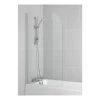 Ideal Standard Connect Radius Bath Screen T9924 -Bathroom Promotion ideal standard t9924eo