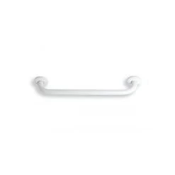 Inta 300mm White Powder Coated Grab Rail Concealed Fixings