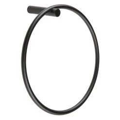 Iona Stafford Towel Ring Black