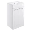 Iona Celo 510mm Floor Standing Unit & Basin White -Bathroom Promotion iona ftdi103320