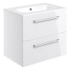 Iona Celo 610mm Wall Hung Unit & Basin White -Bathroom Promotion iona ftdi103329