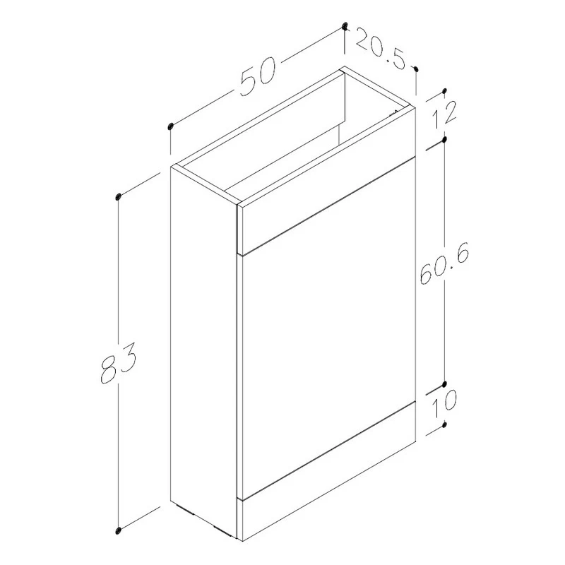 Iona Milton 1100mm Floor L-Shape Pack RH Grey 5 Iona Milton 1100mm Floor L-Shape Pack RH Grey - Image 3