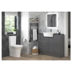 Iona Brooklyn 500x400mm 1 Hole Semi Recessed Basin -Bathroom Promotion iona ftdi104933 4