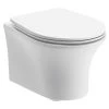 Iona Brooklyn Rimless Wall Hung WC & Soft Close Seat -Bathroom Promotion iona ftdi104937