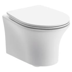 Iona Brooklyn Rimless Wall Hung WC & Soft Close Seat