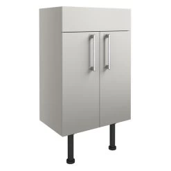 Iona Winson 500mm Vanity Unit Light Grey Gloss
