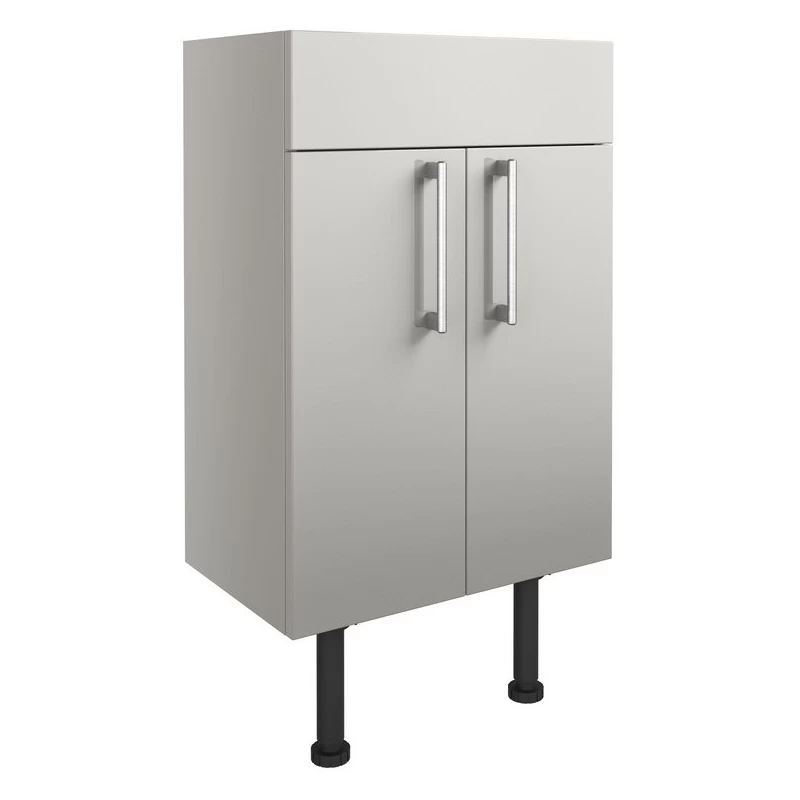 Iona Winson 500mm Vanity Unit Light Grey Gloss 3 Iona Winson 500mm Vanity Unit Light Grey Gloss