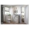 Iona Winson 2400mm Plinth Light Grey Gloss -Bathroom Promotion iona ftdi2672