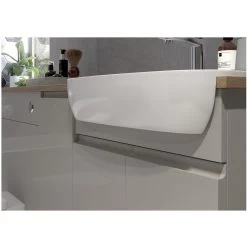 Iona Clifton 200mm Slim Base Unit Pearl Grey Gloss -Bathroom Promotion iona ftdi2741 3