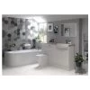 Iona Clifton 2400mm Plinth Pearl Grey Gloss -Bathroom Promotion iona ftdi2795