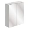 Iona Clifton 600mm Mirrored Unit White Gloss 2 Iona Clifton 600mm Mirrored Unit White Gloss -Bathroom Promotion iona ftdi2803