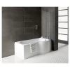 Iona Simplicity P-Shape Shower Bath, Panel & Screen Right -Bathroom Promotion iona ftdi2957