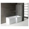 Iona Simplicity L-Shape Shower Bath, Panel & Screen Right -Bathroom Promotion iona ftdi2960
