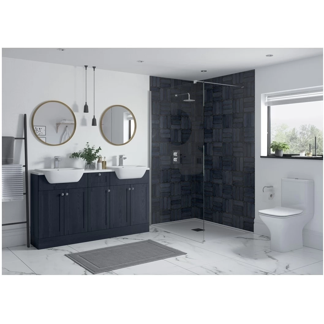 Iona Brookfield 300mm Base Unit Indigo Ash 4 Iona Brookfield 300mm Base Unit Indigo Ash - Image 2