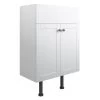 Iona Brookfield 600mm 2 Door Vanity Unit Satin White Ash -Bathroom Promotion iona ftdi96074