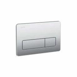 Laufen Duplo/Basin Dual Flush Plate Stainless Steel