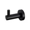 Meir Round Robe Hook Matte Black -Bathroom Promotion meir mr03 r