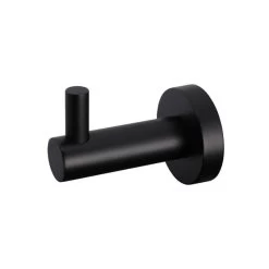 Meir Round Robe Hook Matte Black