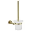 Meir Round Toilet Brush & Holder Tiger Bronze