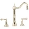 Perrin & Rowe Alsace 3 Hole Kitchen Sink Mixer Nickel -Bathroom Promotion perrin rowe 4771ni