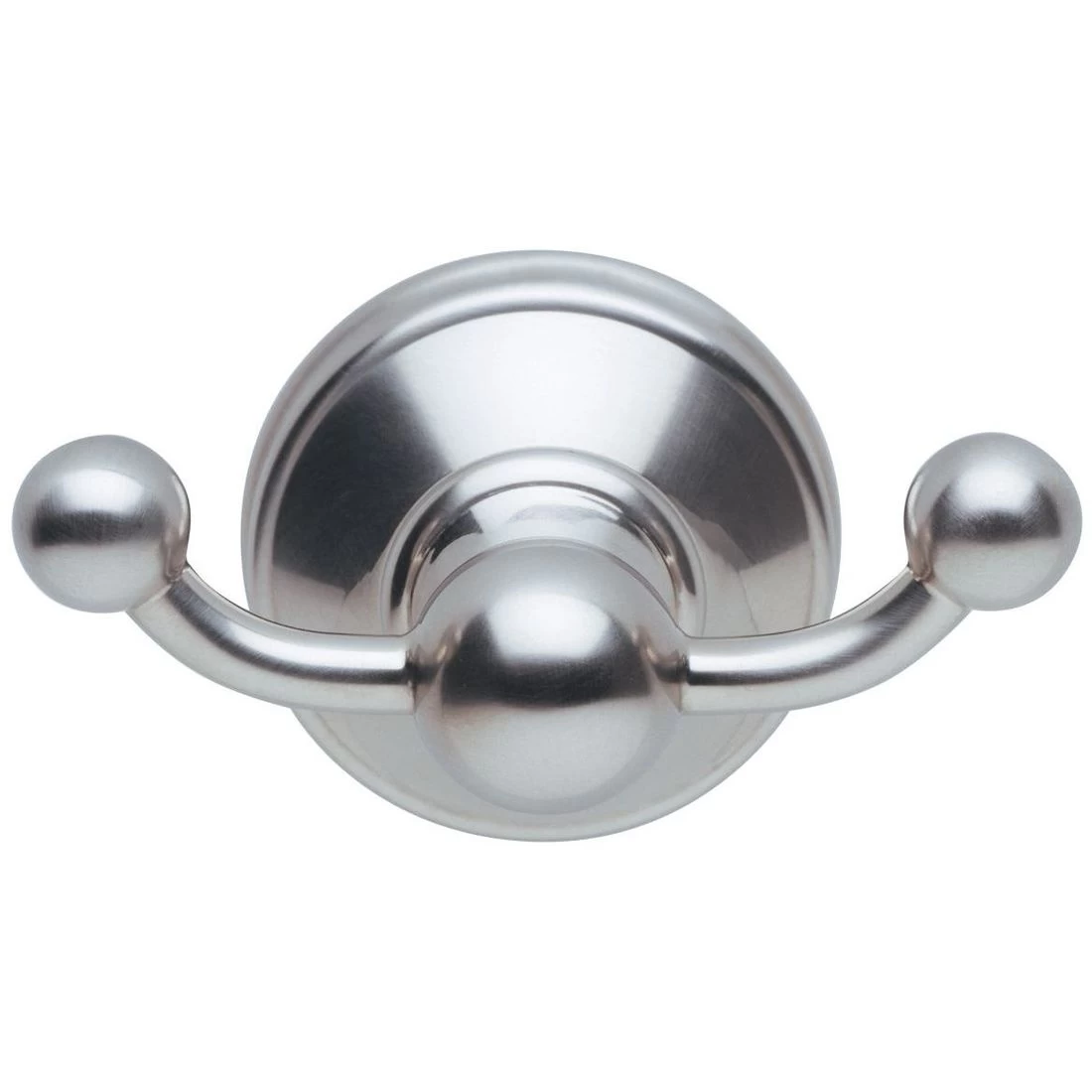 Perrin & Rowe Georgian Double Robe Hook Pewter 3 Perrin & Rowe Georgian Double Robe Hook Pewter