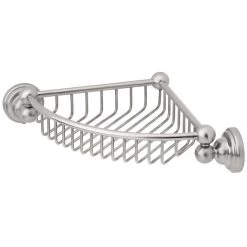 Perrin & Rowe Corner Basket Nickel