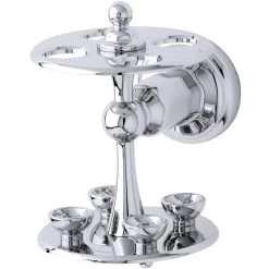 Perrin & Rowe Wall Mounted Toothbrush Holder Gold