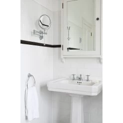 Perrin & Rowe 150mm Towel Ring Chrome -Bathroom Promotion perrin rowe 6935cp 3