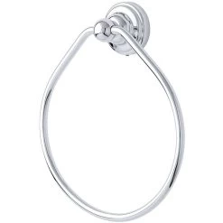 Perrin & Rowe 150mm Towel Ring Pewter