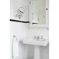 Perrin & Rowe 150mm Towel Ring Pewter -Bathroom Promotion perrin rowe 6935pf 3