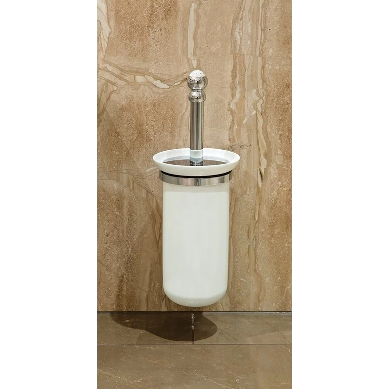 Perrin & Rowe Wall Toilet Brush Holder Gold 4 Perrin & Rowe Wall Toilet Brush Holder Gold - Image 2