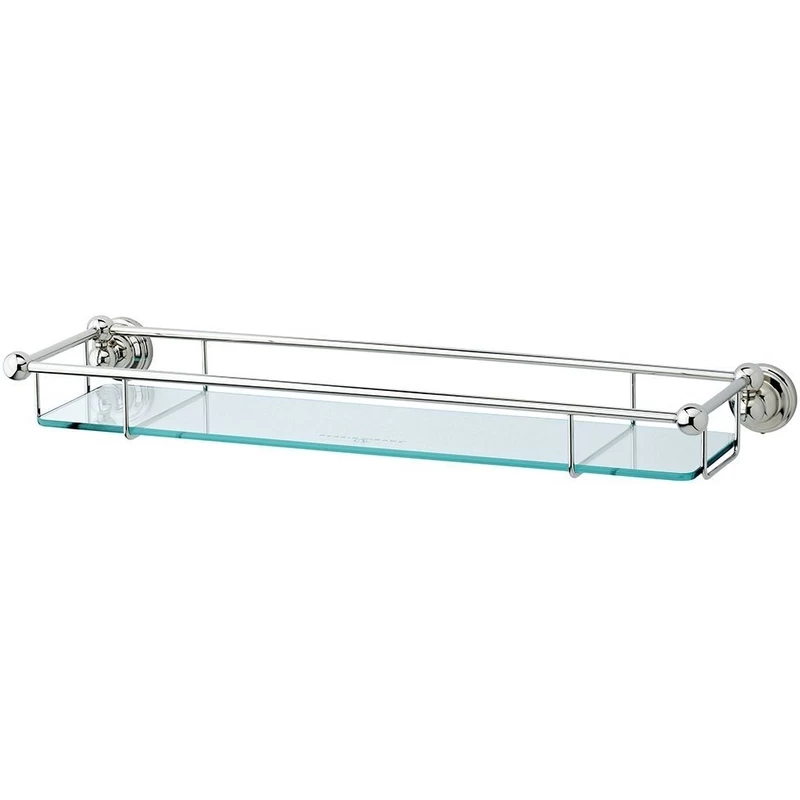 Perrin & Rowe 20″ Glass Shelf Chrome 3 Perrin & Rowe 20″ Glass Shelf Chrome