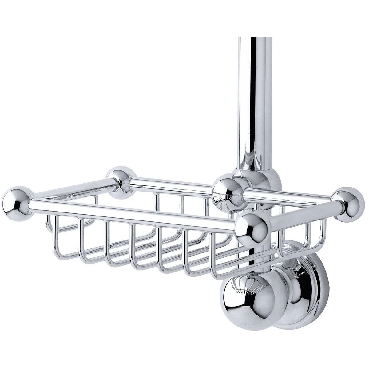 Perrin & Rowe Sliding Rail Soap Basket Chrome 3 Perrin & Rowe Sliding Rail Soap Basket Chrome
