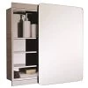 RAK Slide Stainless Steel Single Cabinet With Sliding Mirrored Door -Bathroom Promotion rak 12sl366c1