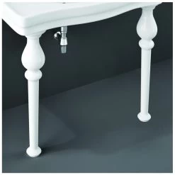 RAK Pair Of Ceramic Legs For 85/105cm Console Basin