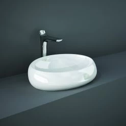 RAK Cloud 60cm Counter Top Basin Alpine White