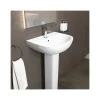 RAK Compact 450mm 1 Hole Basin & Full Pedestal -Bathroom Promotion rak com45bas1 compeds