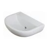 RAK Compact 50cm Special Needs Horizontal Outlet Basin -Bathroom Promotion rak com50bassnho
