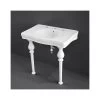 RAK Console Alexandra 850mm Basin & Legs 3 Tap Holes 1 RAK Console Alexandra 850mm Basin & Legs 3 Tap Holes -Bathroom Promotion rak consmal3 arcrleg