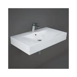 RAK Des 810mm Wall Hung Basin 1 Tap Hole