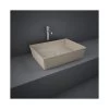 RAK Feeling 50cm Rectangular Counter Wash Basin Matt Cappuccino -Bathroom Promotion rak feect5000514a
