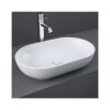 RAK Feeling Oval Countertop Basin 550mm Alpine White -Bathroom Promotion rak feect5500awha