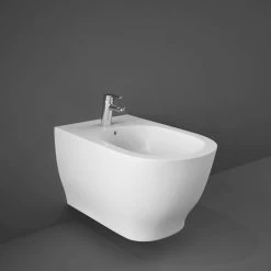 RAK Moon Wall Hung Rimless Bidet With Hidden Fixations