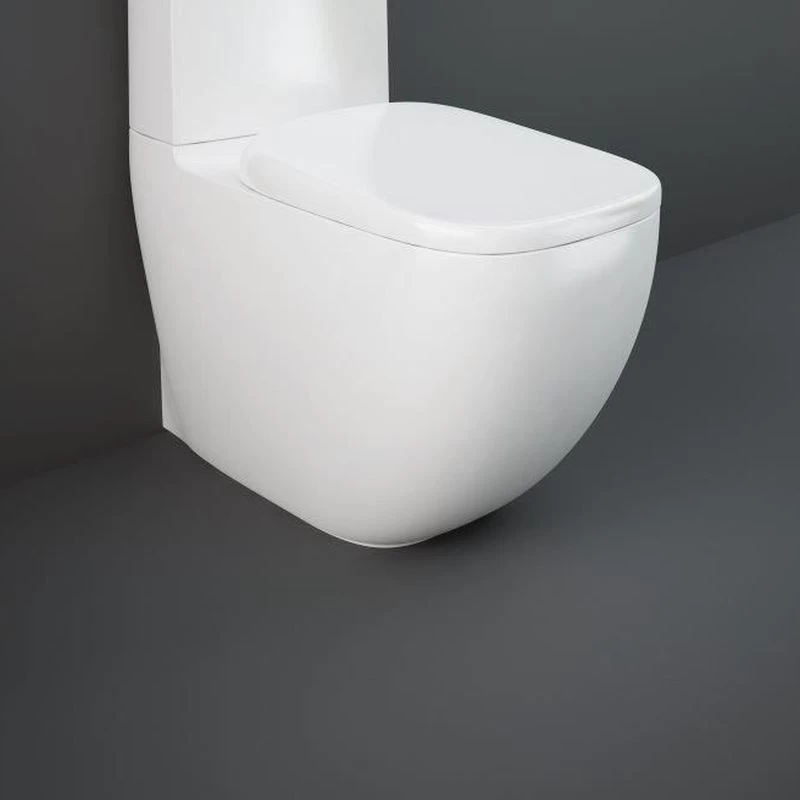 RAK Illusion Rimless Close Coupled Fully Back To Wall WC Pan 3 RAK Illusion Rimless Close Coupled Fully Back To Wall WC Pan